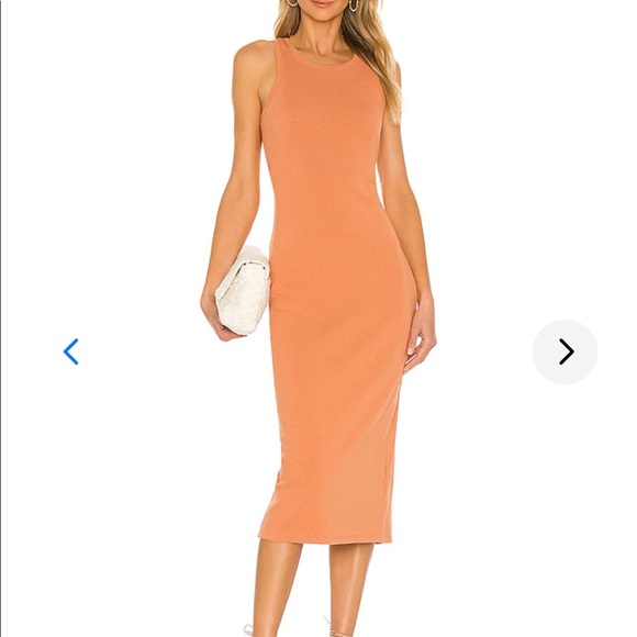 Lovers + friends CARRIE MIDI DRESS tan knit - Picture 2 of 11